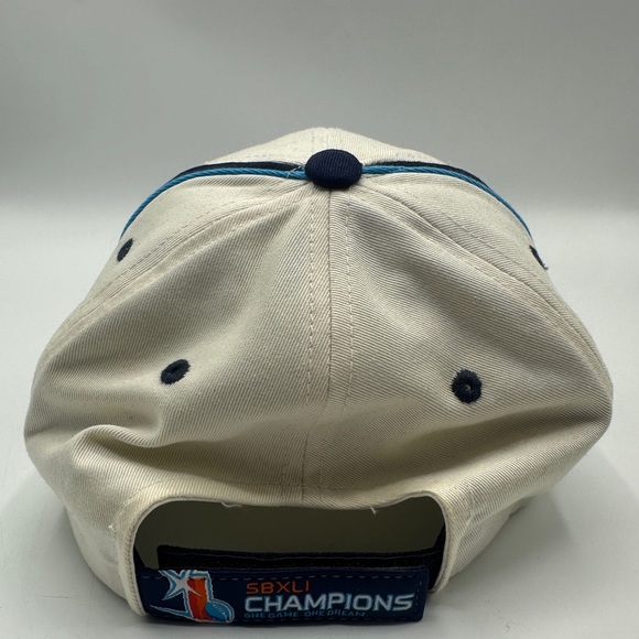 NFL Super Bowl 41 Champions Indianapolis Colts Hat NFL Reebok 2007 - Picture 6 of 6